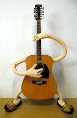 guitar; sculpture; installation